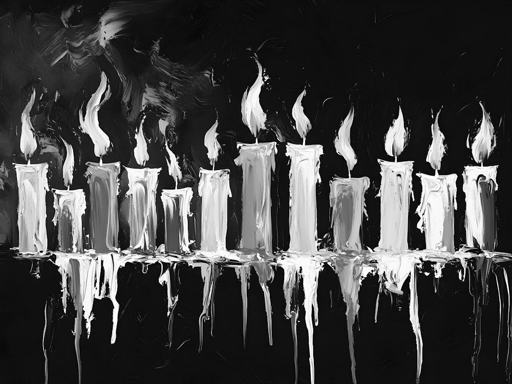 Hanukkah Candles 1