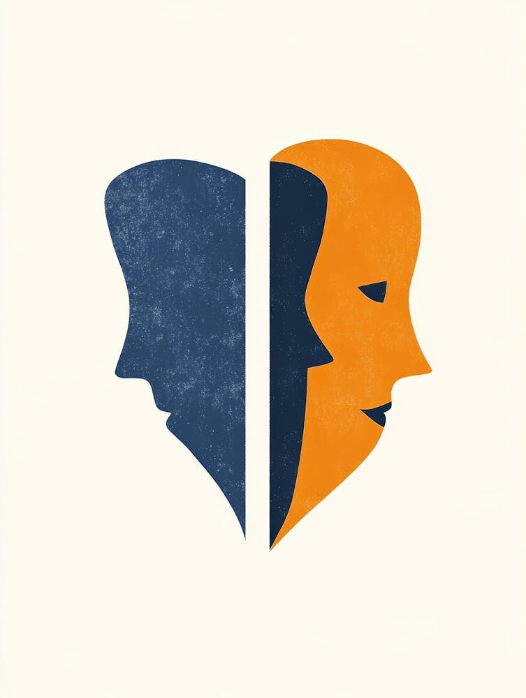 Portrait Of Two People 2