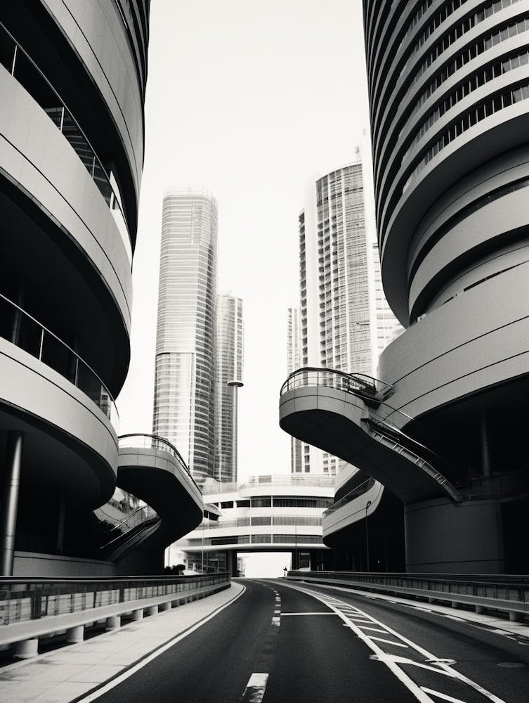 Singapore, Singapore, Vieille Photo Noir et Blanc 3