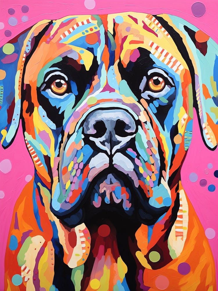 Boxer Pop Art Inspired 3