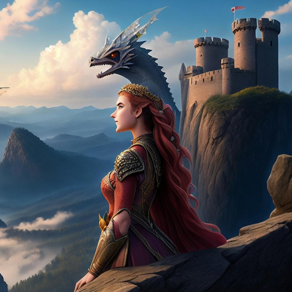 Princess And A Dragon 1