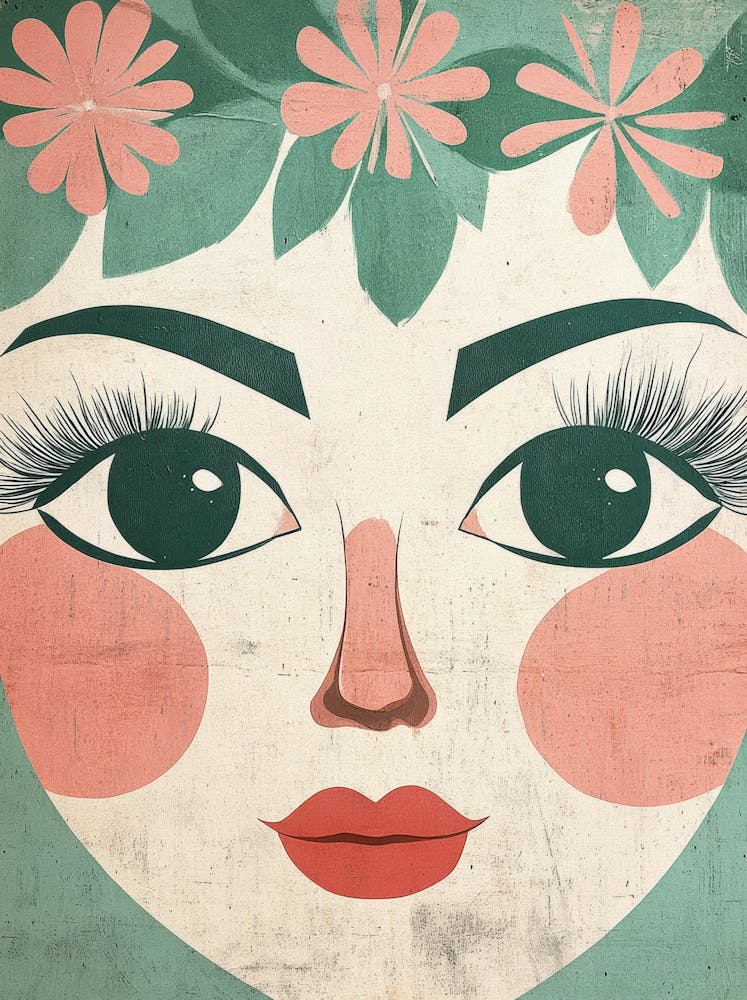 Girl With Flowers 28