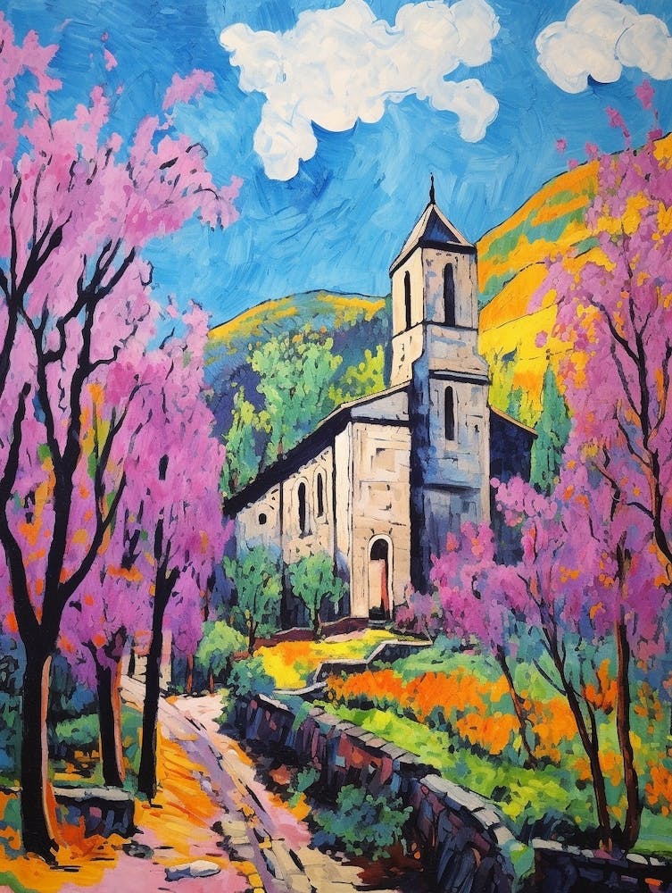 Gubbio Italy 3 Fauvist Painting