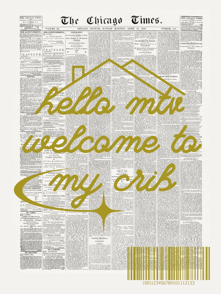Hi MTV Welcome to My Crib Zeitung 1