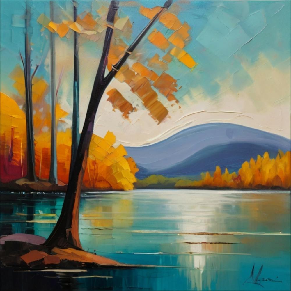 Sunset By The Lake 7