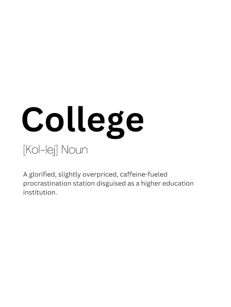 College Definition Meaning