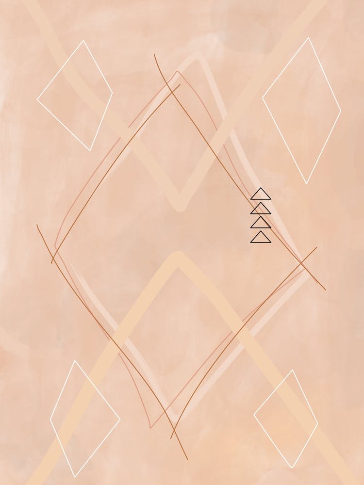 Abstract Moroccan Poster No.4