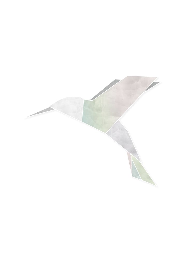 Origami Hummingbird