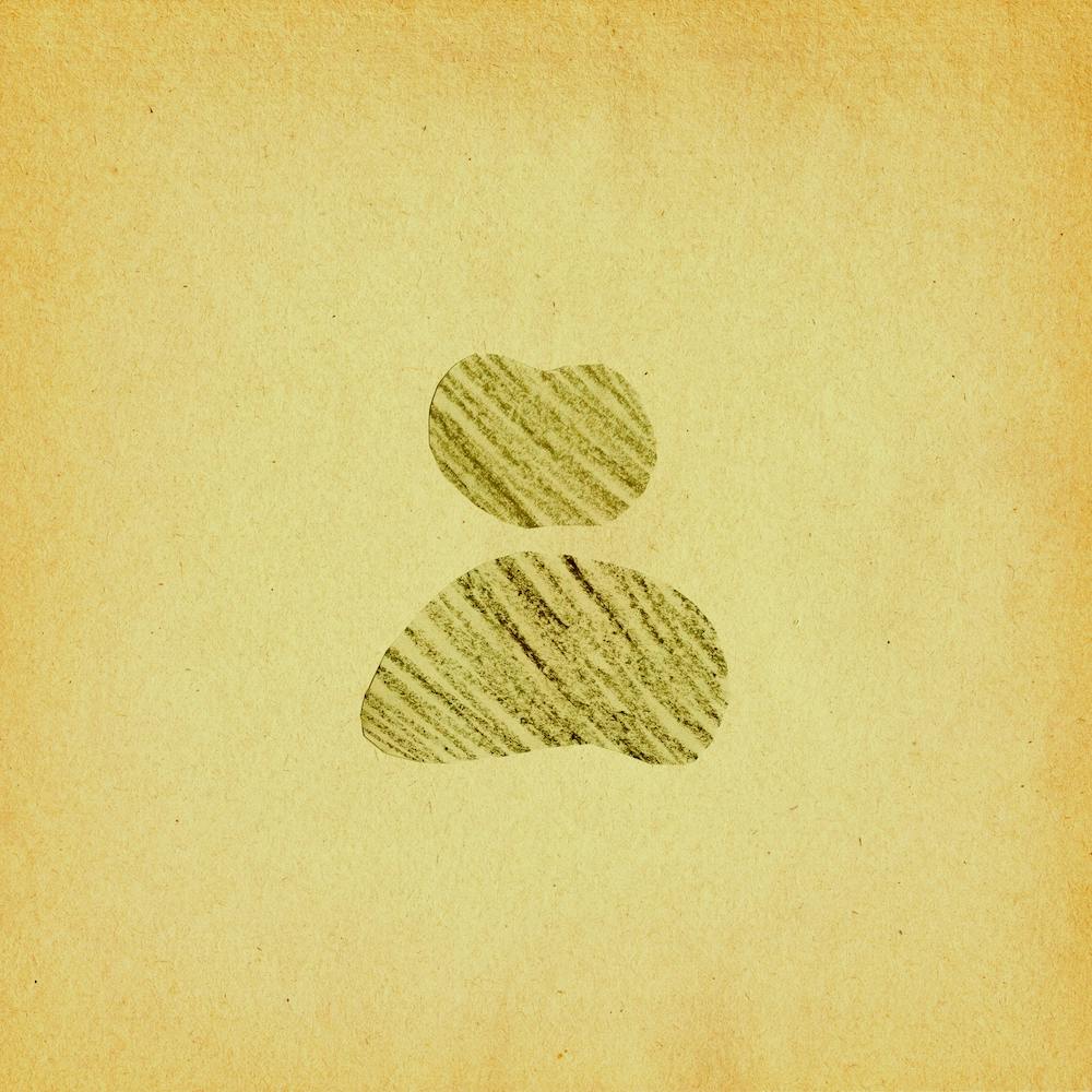 Minimalist balancing stones