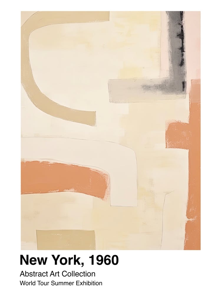 World Tour Exhibition, Abstract Art, New York, 1960 7