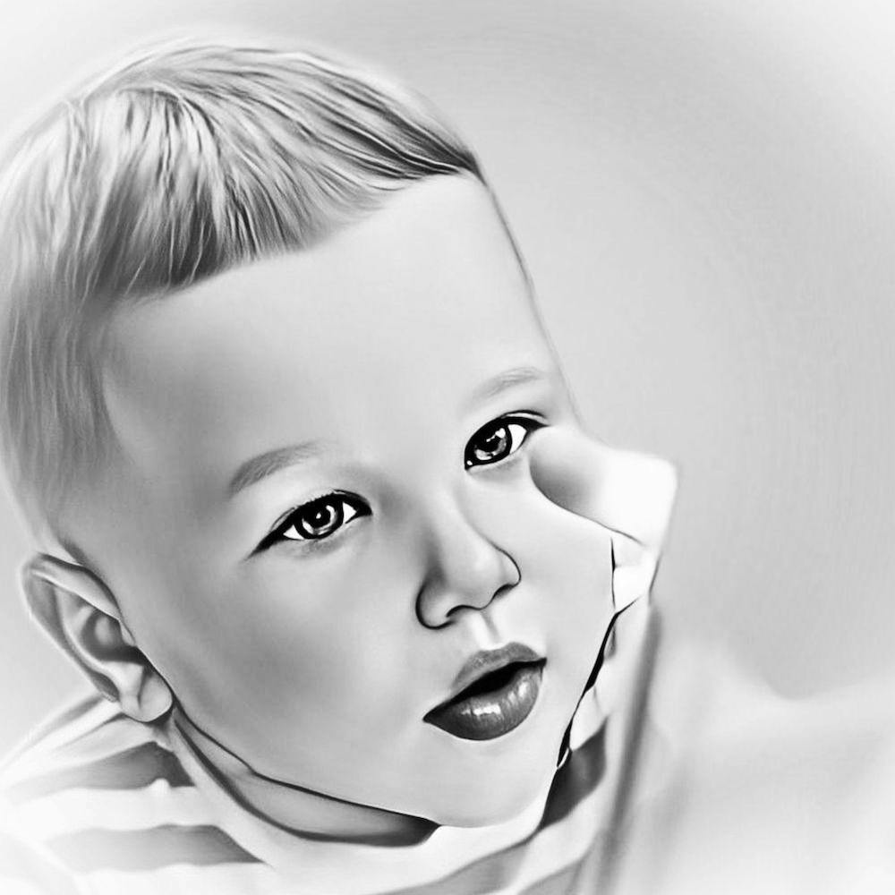 Portrait D'un Bébé