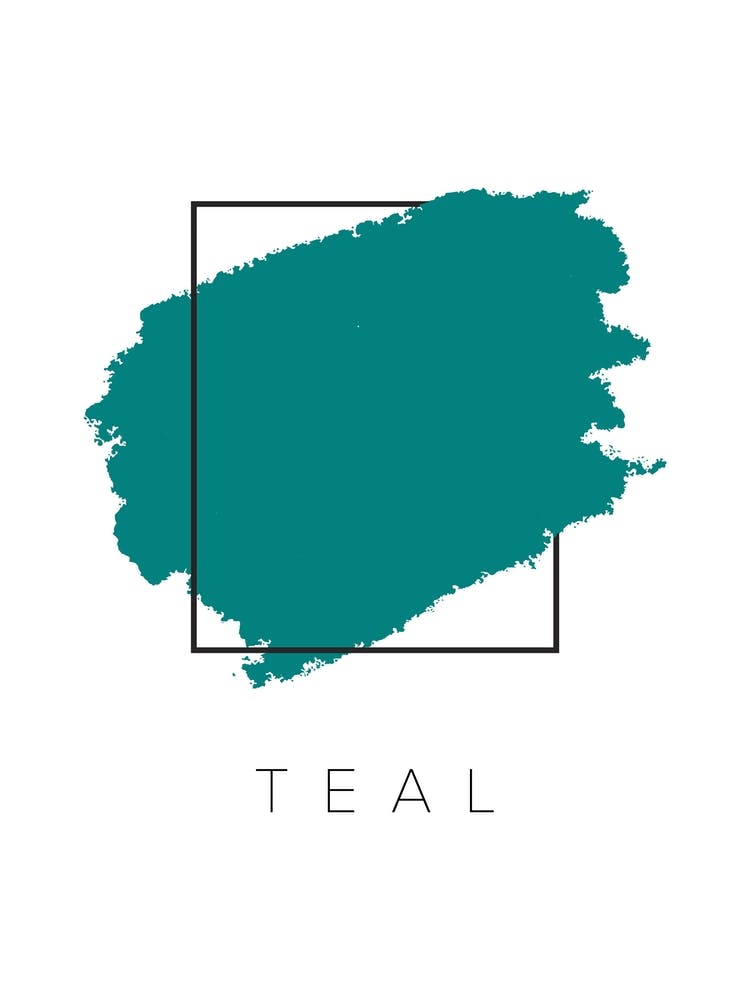 Teal Color Box