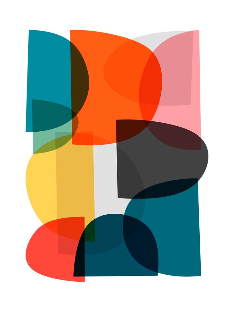 Modern Colorful Abstract Art C