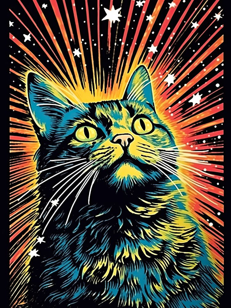 Galactic Purrzone, Psychedelic Cats series