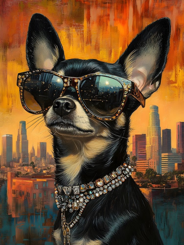 Chihuahua mit Sonnenbrille 1
