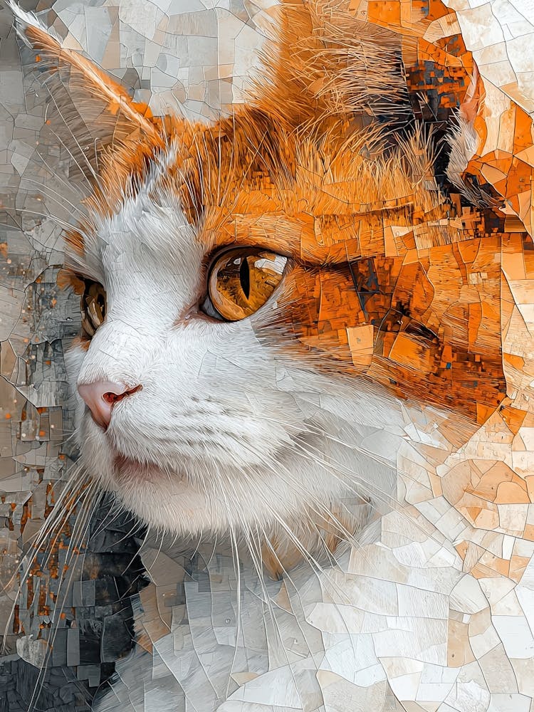 Mosaic Cat 13