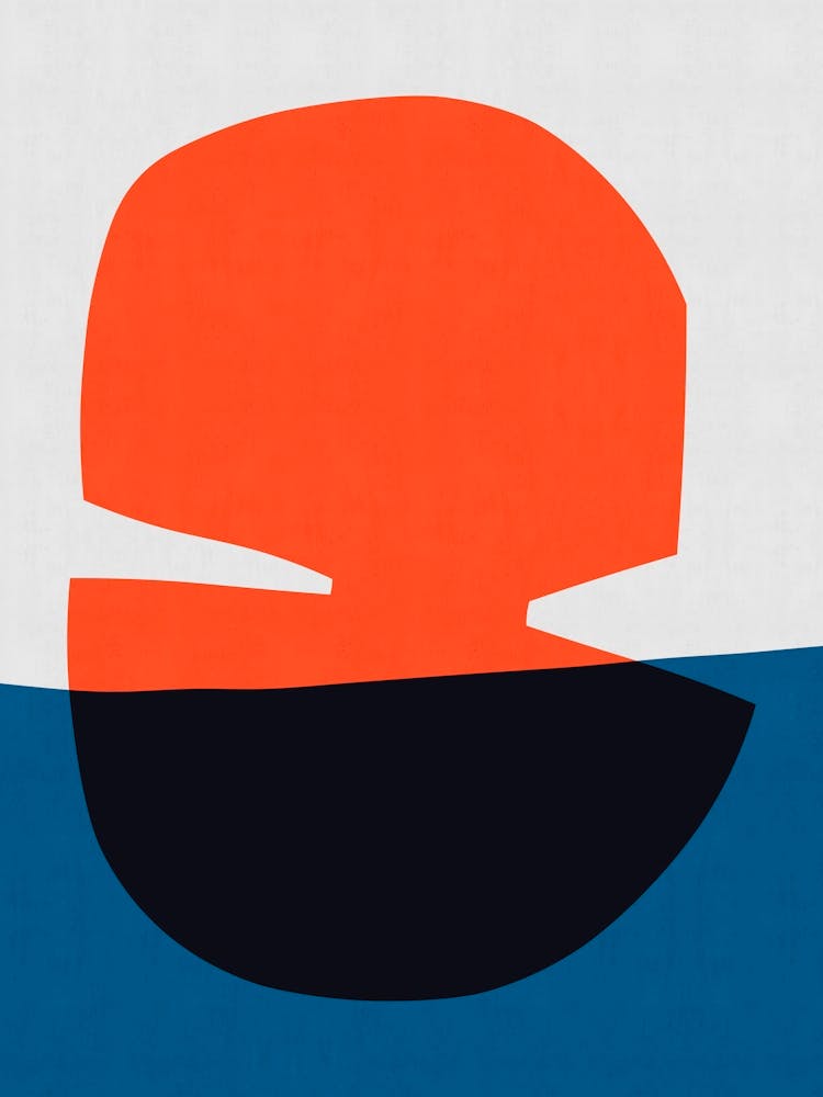 Blue and red shapes 5