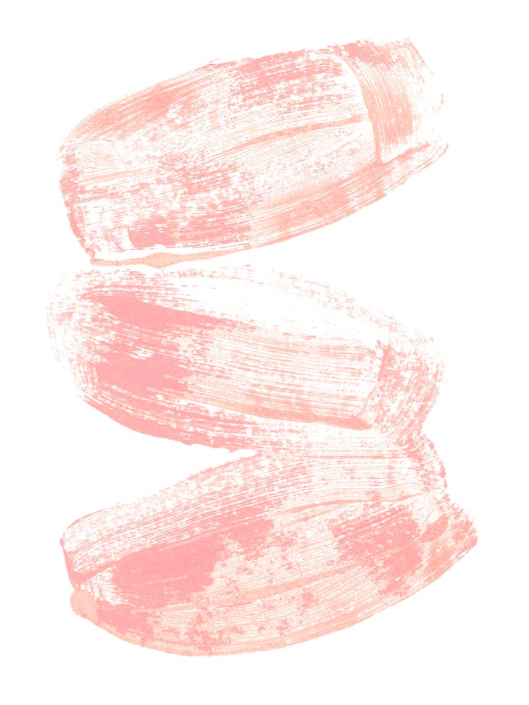 Stacked Pink Brushstrokes