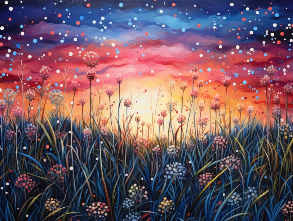 Sunset In The Meadow 6