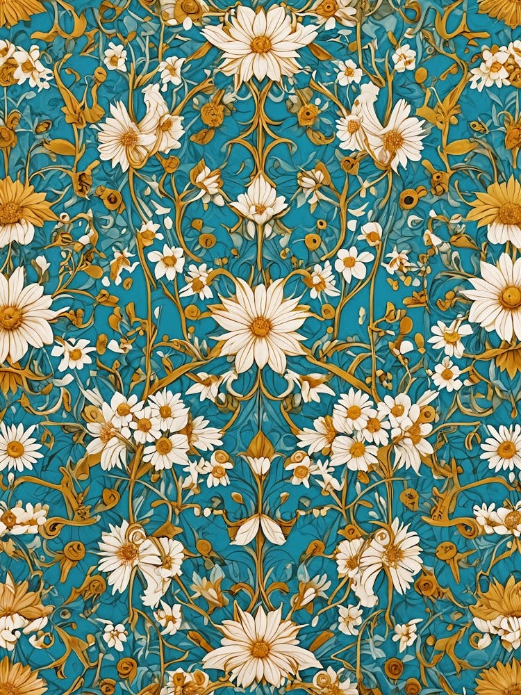 William Morris Inspired Kaleidoscope no1