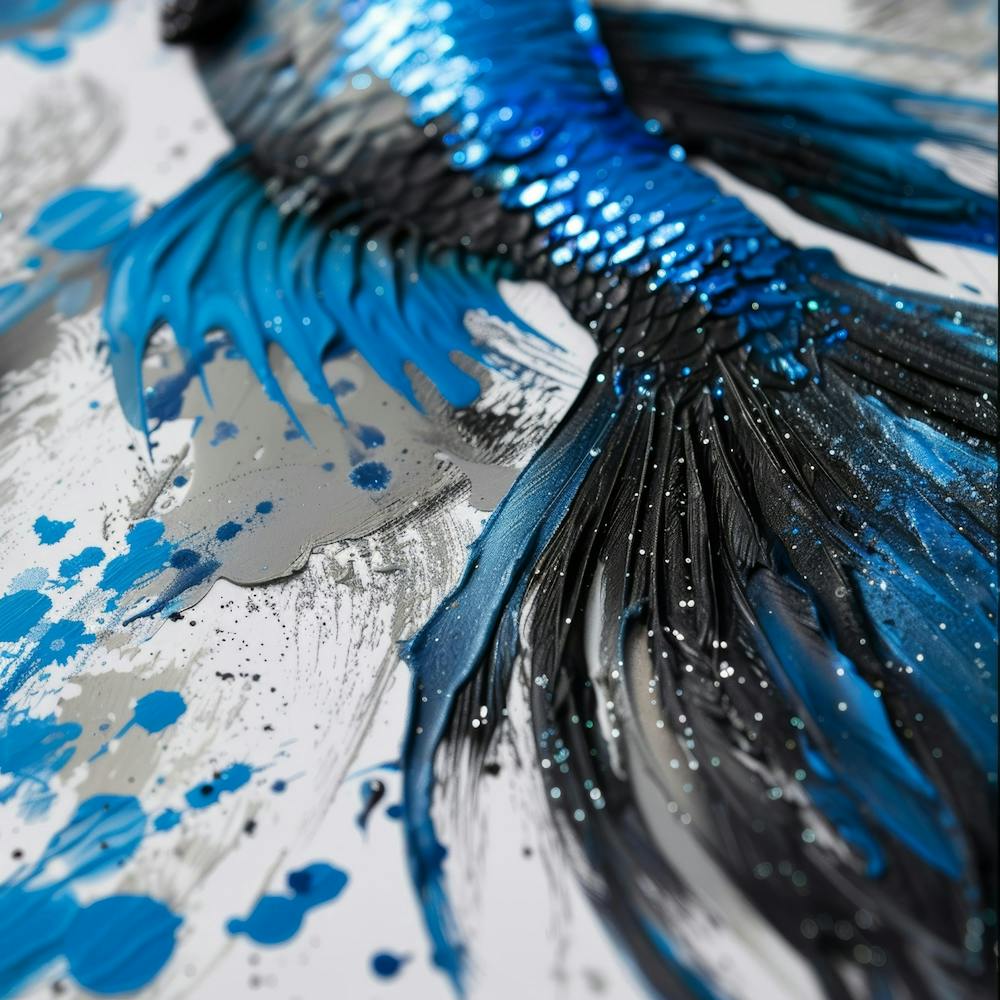 Black And Blue Betta Fish