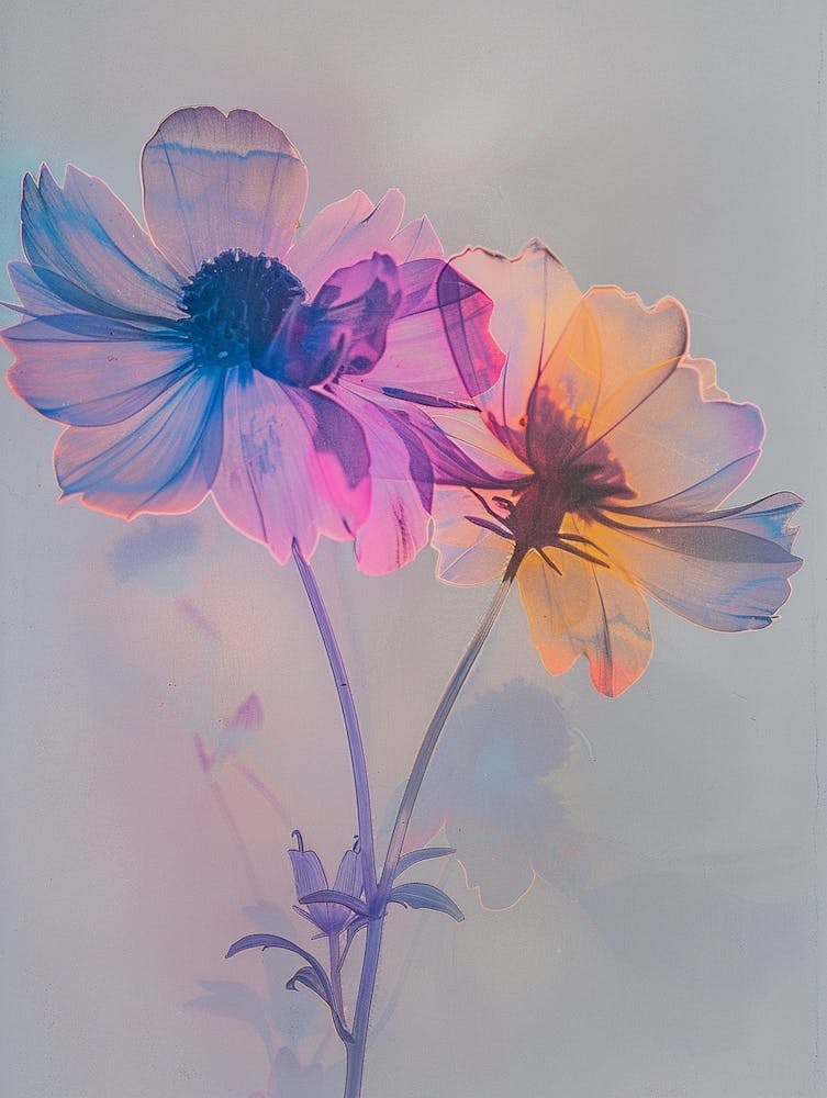 Iridescent Flower Cineraria 2