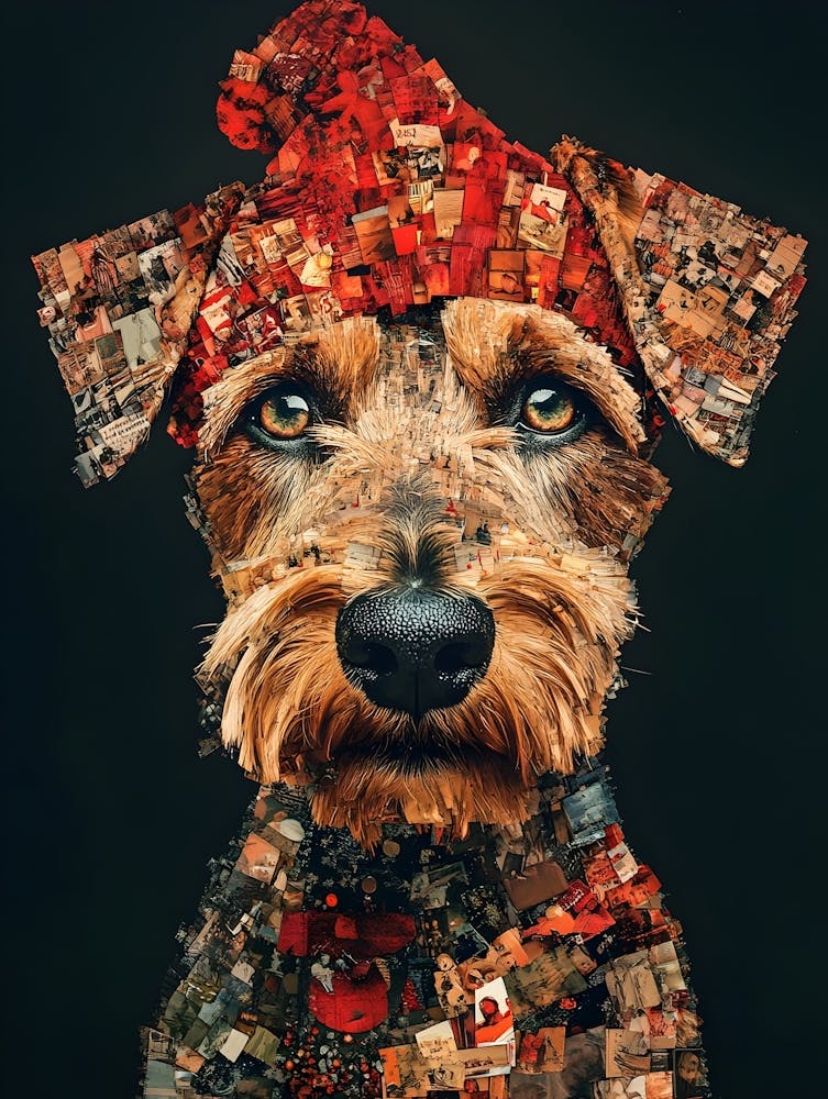 Christmas Airedale 11