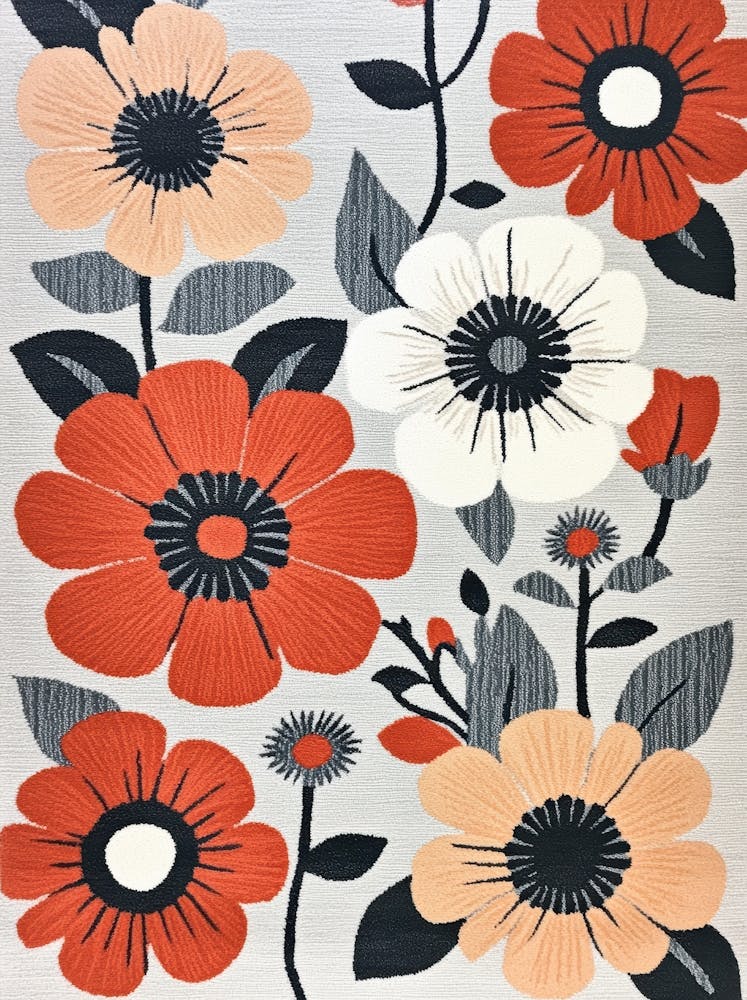 Red And Orange Flowers