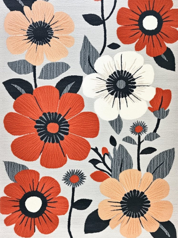 Red And Orange Flowers