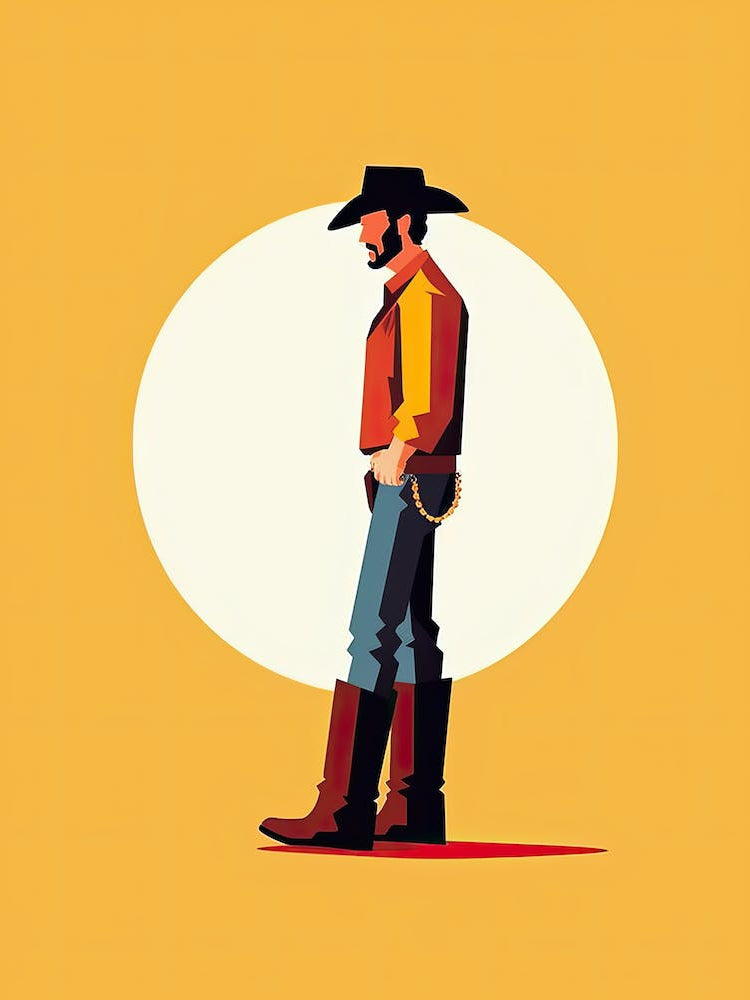 Graceful Cowboy Simplicity