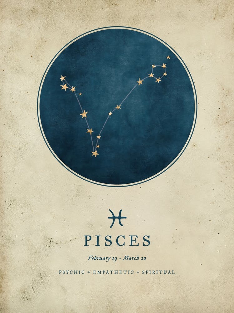 Astrology Constellation and Zodiac Sign of Pisces