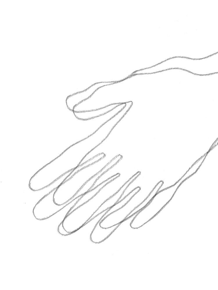 Line Drawing hands