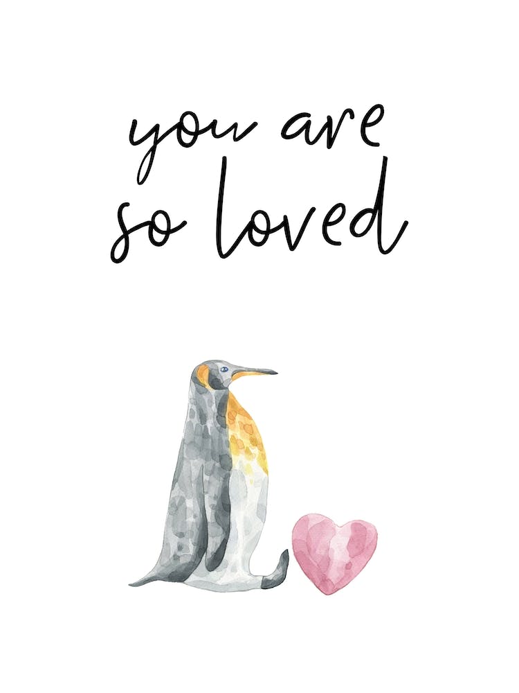 You Are So Loved Penguin