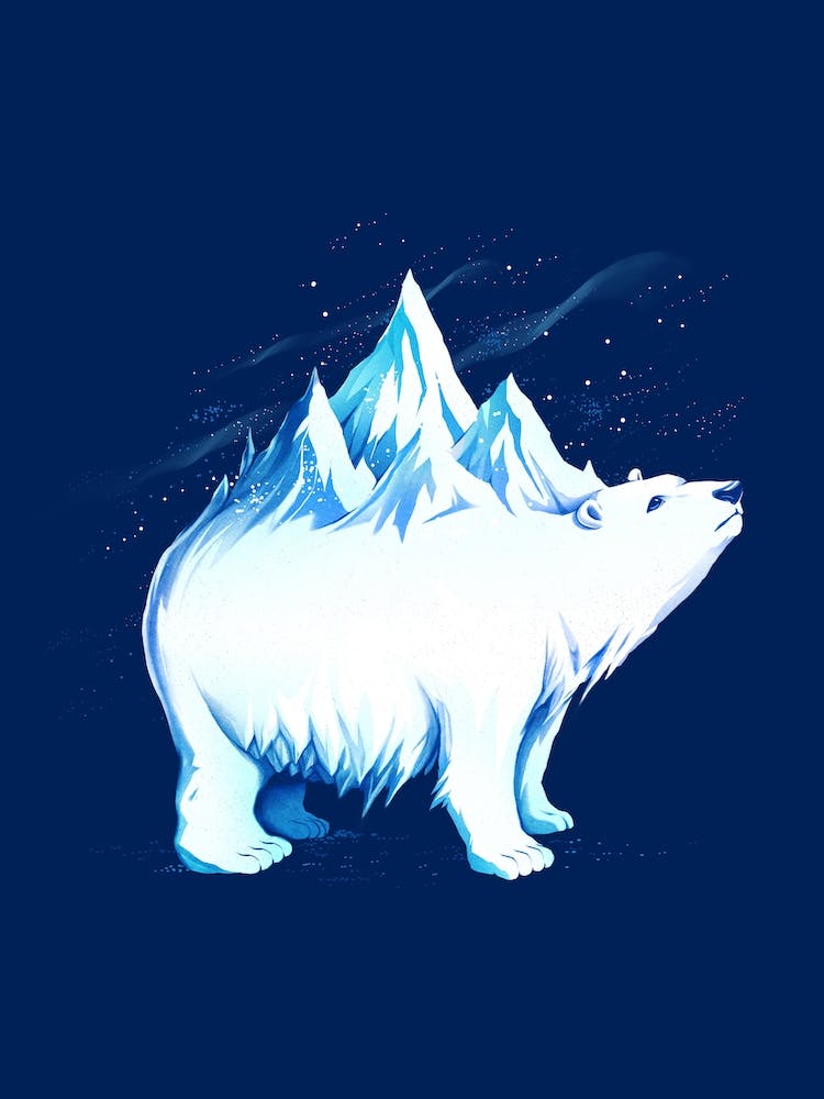 Icebearg Polar Bear