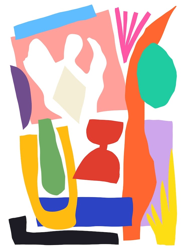 Jazz Abstract Cut Out 2