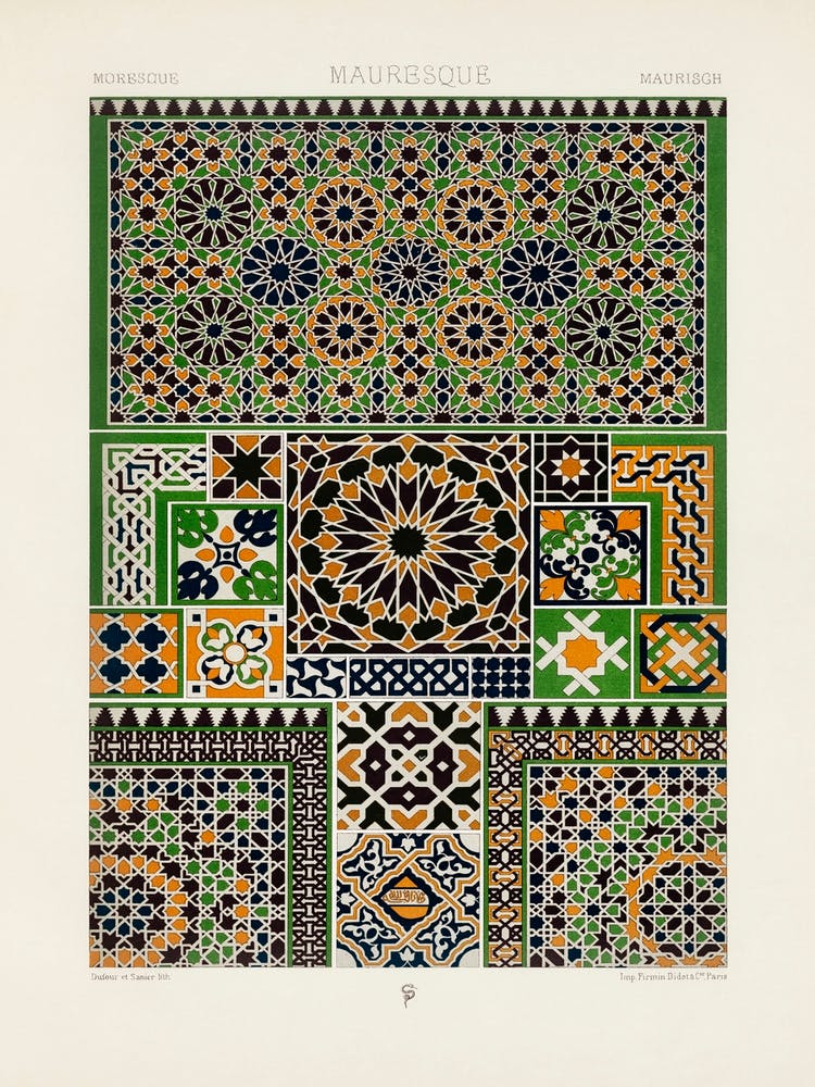 Moresque Pattern, Albert Racine