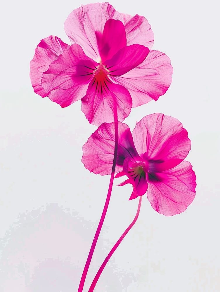 Hot Pink Wild Pansy