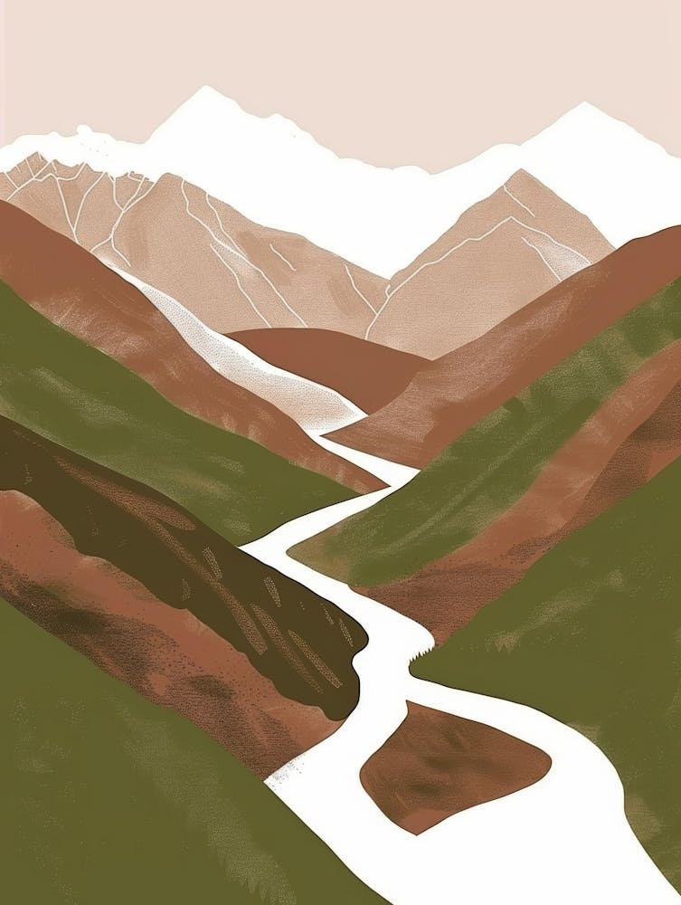 River In The Mountains
