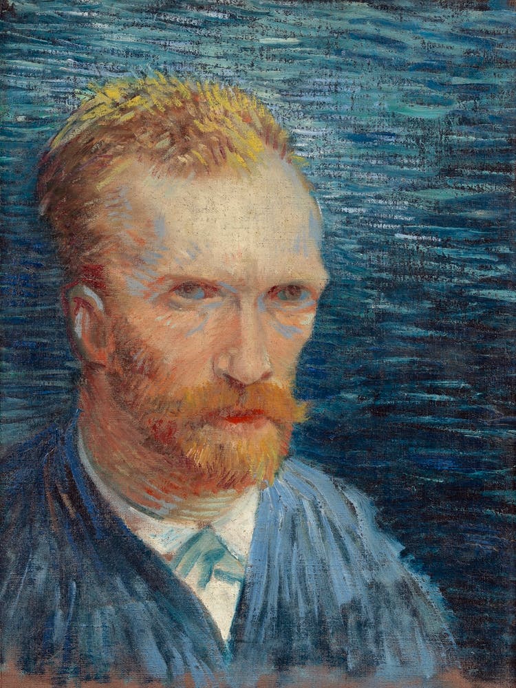 Self Portrait (1890), Vincent Van Gogh