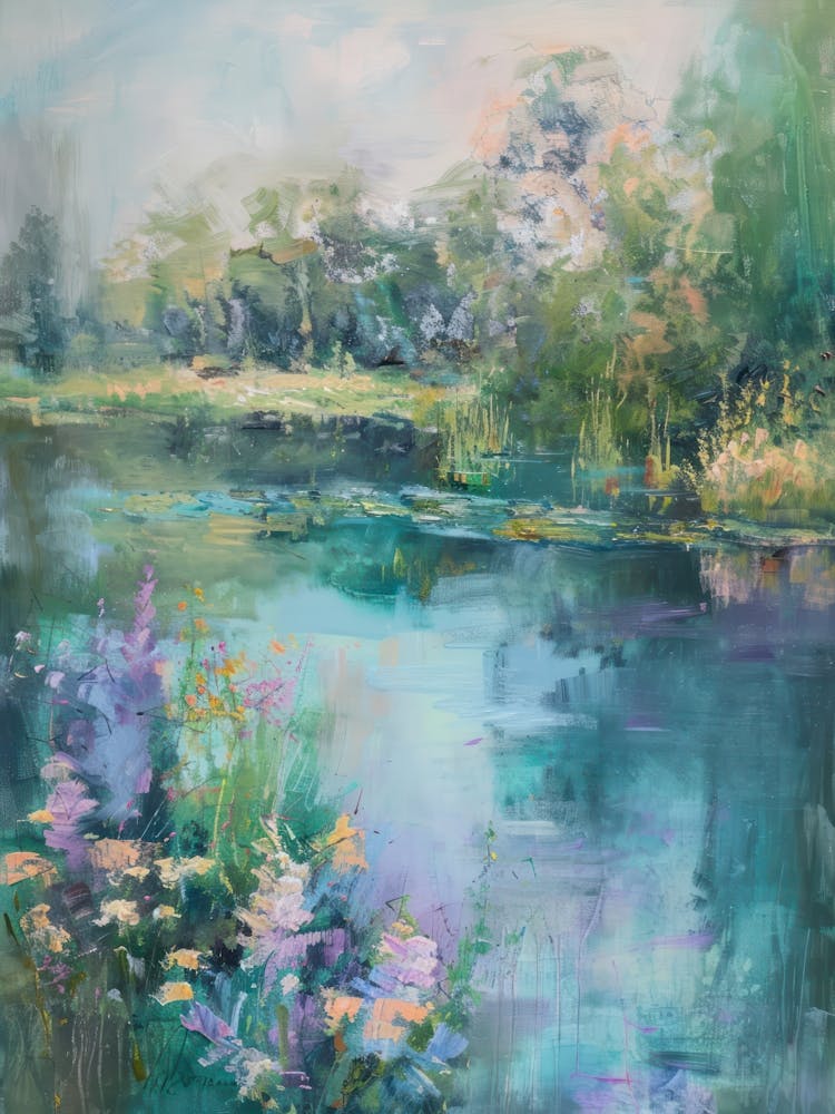  Floral Garden Enchanted Pond 4