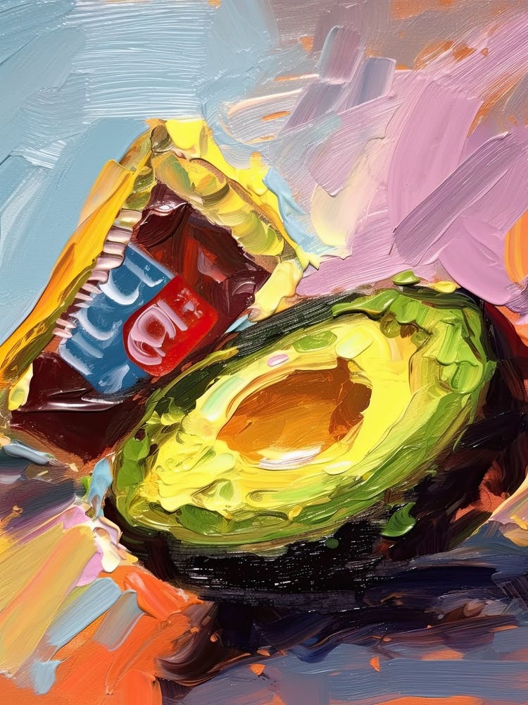 Avocado Painting 3