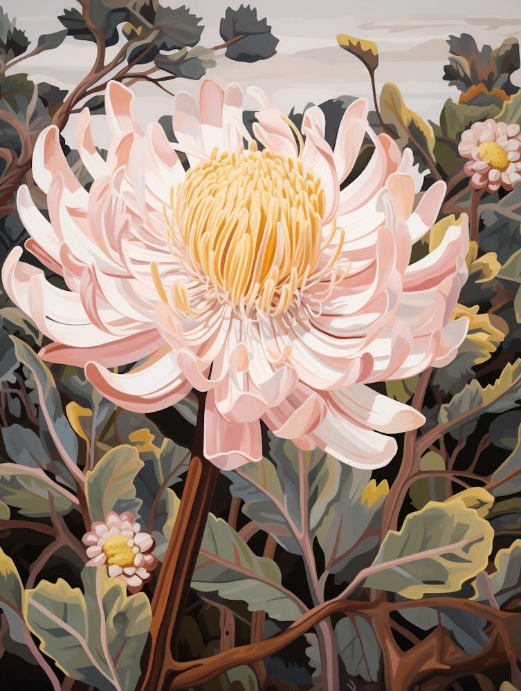 Everlasting Flower 1 Flower Painting