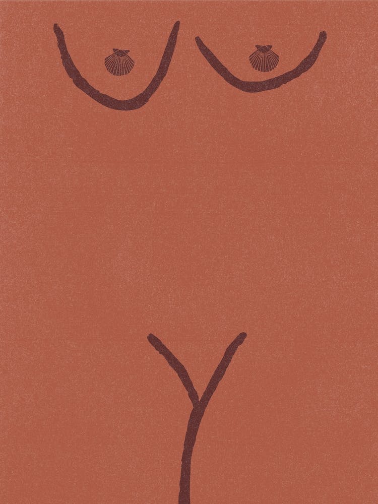 Minimalistische Frauen-Strichzeichnung – Weibliche Kraft – Geschenke für die beste Freundin – Weiblicher Akt Strichzeichnung – Digitaler Wandkunstdruck – SOFORTIGER DOWNLOAD