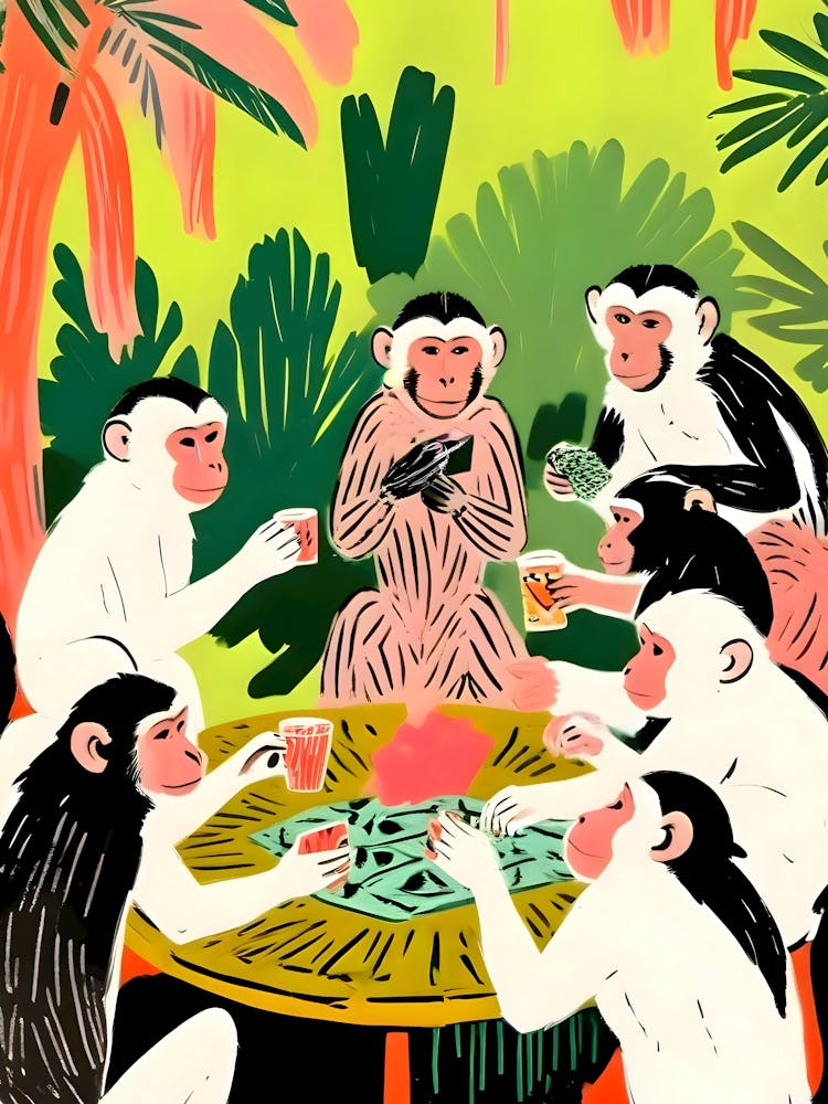 Monkey Poker & Royal Flush