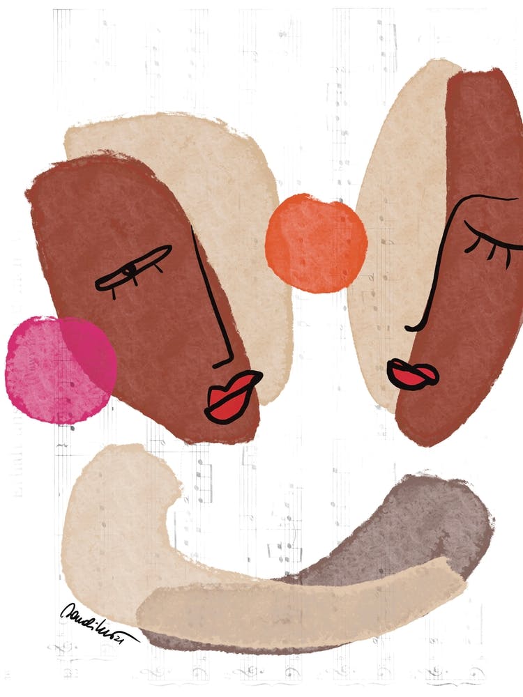 Couple Hugging And Sharing Life