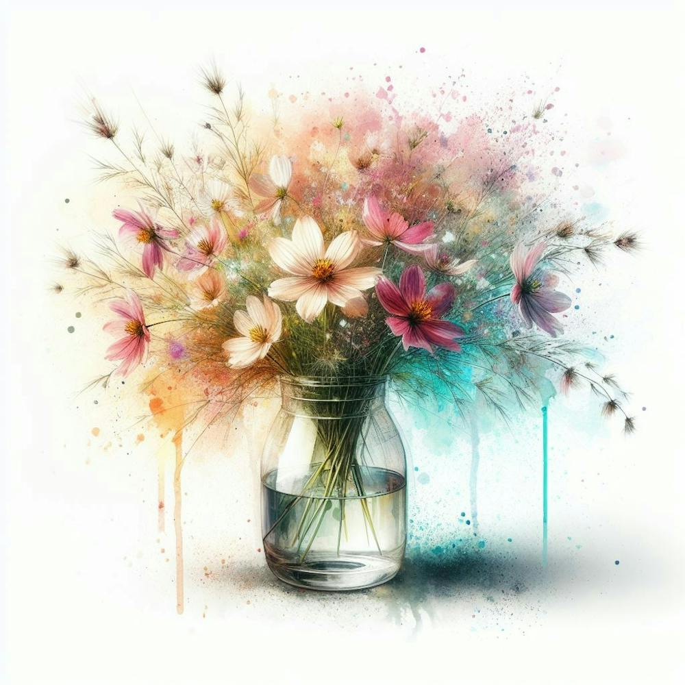 Flowers In A Vase 1