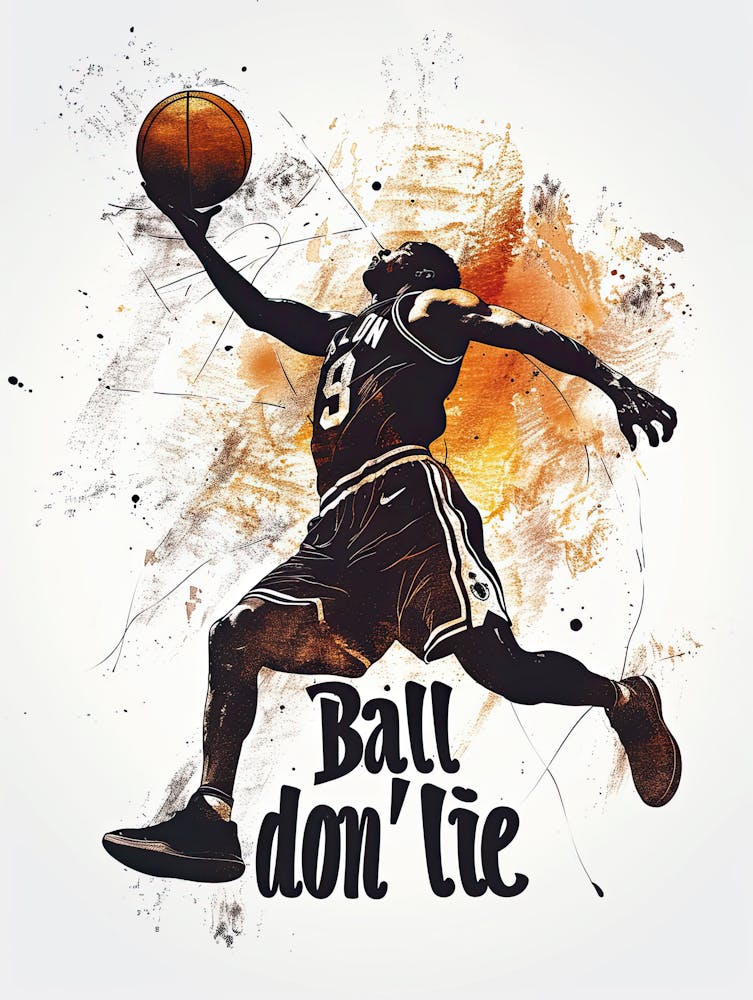 Ball Don'T Tie, Affiche de Basketball 21