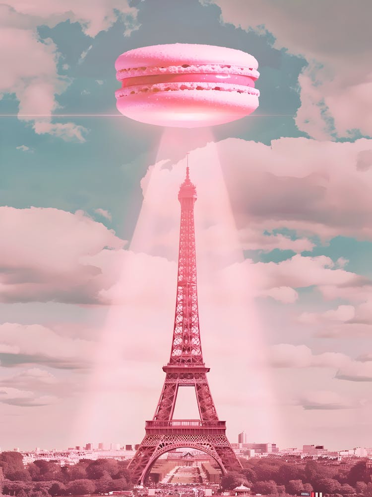 Pink Macarons In Paris 2