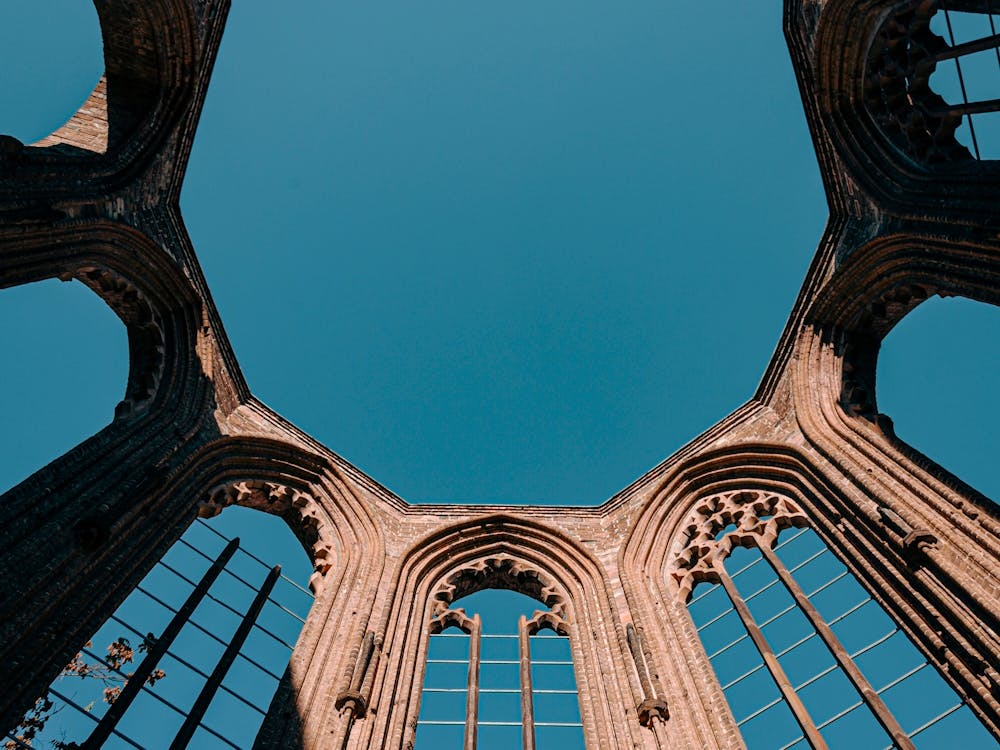 Old Monastery And Blue Berlin Sky 01