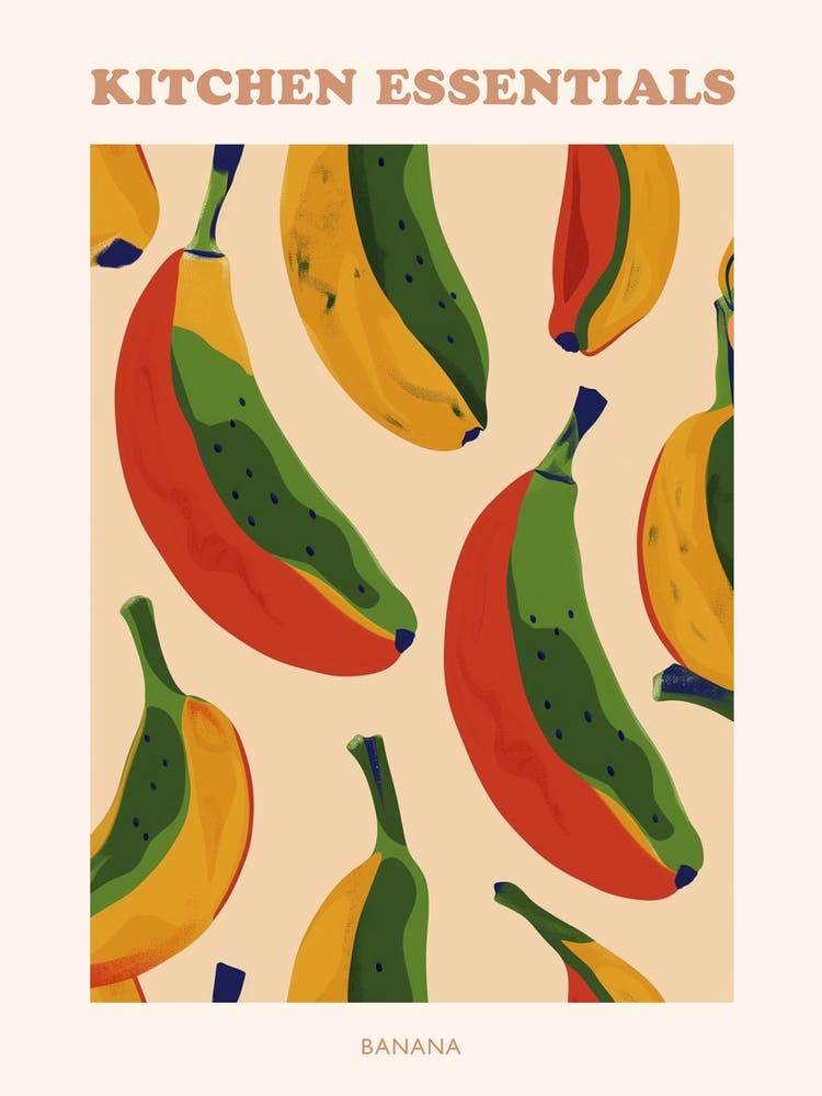 Avocado Pattern Poster 1